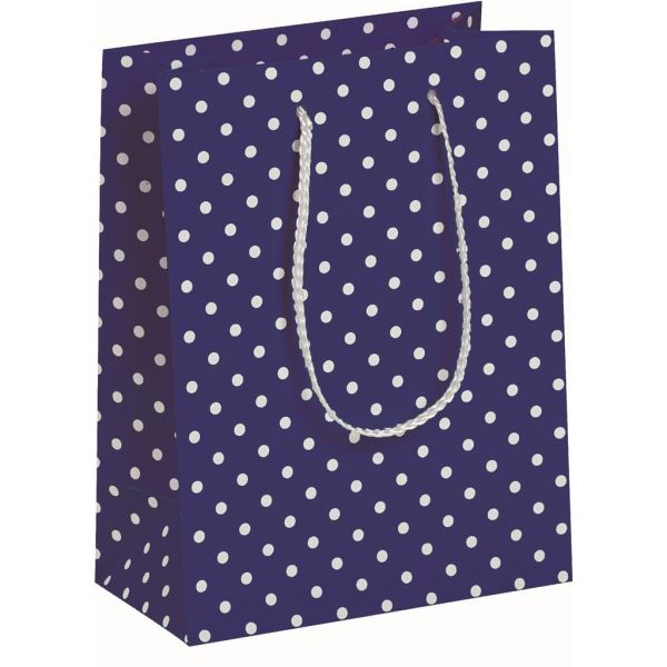 3er-Set Geschenktüten - 3 Geschenktaschen A5-Format Dots Uni Punkte - Bundle 2024