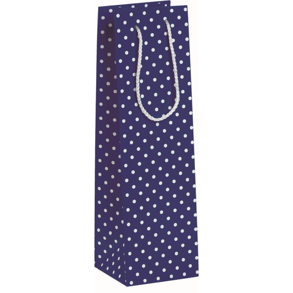 3er-Set Geschenktüten Flaschentüten Bottle Dots Uni Punkte Bundle