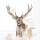Cocktail Servietten 25 x 25 cm 3-lagig 20 Servietten Antlers Hirsch mit Geweih