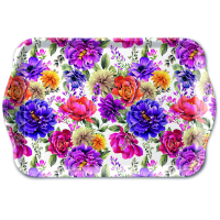 Tray Melamine Tablett 13 x 21 cm Anne white Anne weiss