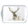 Tray Melamine Tablett 13 x 21 cm Antlers Hirsch mit Geweih