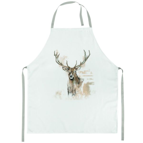 Schürze Format: 70 x 85 cm 1 Schürze pro Packung Antlers Hirsch mit Geweih