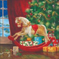 Weihnachten Cocktail Servietten 25 x 25 cm 3-lagig 15...
