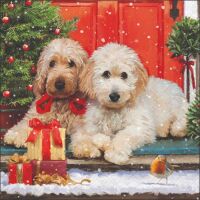 Weihnachten Cocktail Servietten 25 x 25 cm 3-lagig 15...