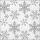 Weihnachten Servietten Format: 33 x 33 cm 3-lagig 20 Servietten Falling crystals silver