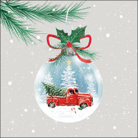 A Weihnachten Servietten Lunch Napkin Lunch Format: 33 x...