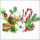 A Weihnachten Servietten 33 x 33 cm 3-lagig 20 Servietten Christmas arrangement Weihnachtsdeko