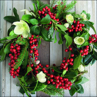 Weihnachten Servietten 33 x 33 cm 3-lagig 20 Servietten...