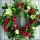 Weihnachten Servietten 33 x 33 cm 3-lagig 20 Servietten Handmade wreath Türkranz