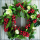 Weihnachten Servietten 33 x 33 cm 3-lagig 20 Servietten Handmade wreath Türkranz