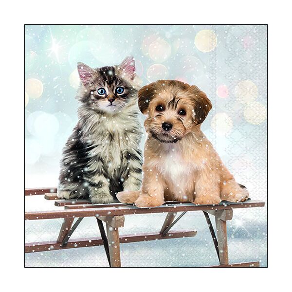 Weihnachten Servietten Format: 33 x 33 cm 3-lagig 20 Servietten Mimi & Bo