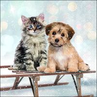 Weihnachten Servietten Format: 33 x 33 cm 3-lagig 20...