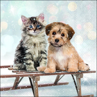 Weihnachten Servietten Format: 33 x 33 cm 3-lagig 20...