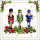 Weihnachten Servietten 33 x 33 cm 3-lagig 20 Servietten Bearded nutcracker Nussknacker