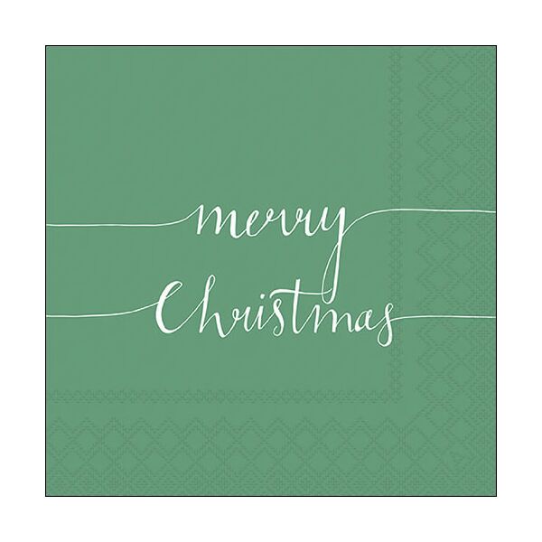 Weihnachten Servietten 33 x 33 cm 3-lagig 20 Servietten Merry Christmas