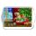 Weihnachten Tray Melamine Tablett Format: 13 x 21 cm Wooden rocking horse