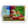 Weihnachten Tray Melamine Tablett Format: 13 x 21 cm Wooden rocking horse