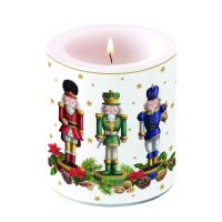 Weihnachten Kerze medium Ø 10 cm x 10 cm...