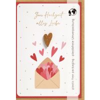 Moments Collection - 384 unverpackte Glückwunschkarten mit Umschlägen - 64 Dekore mit Korkapplikationen - Bundle UVP: € 1344