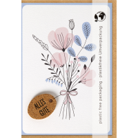 Moments Collection - 384 unverpackte Glückwunschkarten mit Umschlägen - 64 Dekore mit Korkapplikationen - Bundle UVP: € 1344