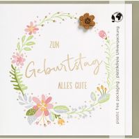 Moments Collection - 384 unverpackte Glückwunschkarten mit Umschlägen - 64 Dekore mit Korkapplikationen - Bundle UVP: € 1344