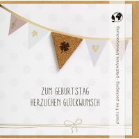 Moments Collection - 384 unverpackte Glückwunschkarten mit Umschlägen - 64 Dekore mit Korkapplikationen - Bundle UVP: € 1344