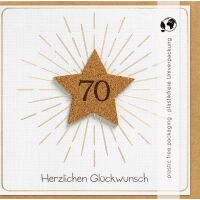 Moments Collection - 384 unverpackte Glückwunschkarten mit Umschlägen - 64 Dekore mit Korkapplikationen - Bundle UVP: € 1344