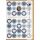 Moments Collection - 384 unverpackte Glückwunschkarten mit Umschlägen - 64 Dekore mit Korkapplikationen - Bundle UVP: € 1344