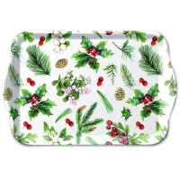 A-2026 Weihnachten Tray Melamine Tablett Format: 13 x 21...