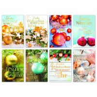 100 Weihnachtskarten mit Umschlag Bundle-UVP € 150...