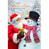 Weihnachten Beutel mit 6 Grußkarten Bundle, 2...