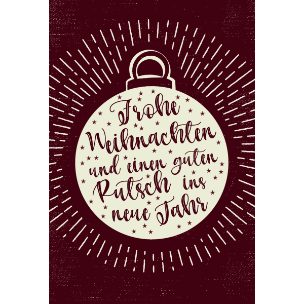 Weihnachten Glückwunschkarten Schriftkarte