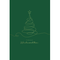 Weihnachten Glückwunschkarte mit Umschlag...