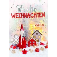 Weihnachten Glückwunschkarten Weihnachtsmann,...