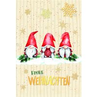 Weihnachten Grußkarte mit Umschlag Green Line...
