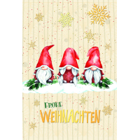 Weihnachten Grußkarte mit Umschlag Green Line...