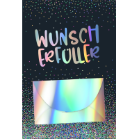 Geldkarte Glückwunschkarten Schriftkarte, mit...