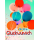 Klammermini Allgemeine Wünsche Glückwunschkarten im Format  5,5 x 7,5 cm Bunte Luftballons, mit Miniklammer