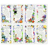 Geburtstagskarten 100 Grußkarten mit Umschlag...