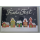 A Weihnachten Lettering Glückwunschkarte 16,6 x 11,6 cm mit Umschlag Frohes Fest Häuser