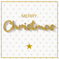 Weihnachten Lettering Glückwunschkarte 15 x 15 cm...