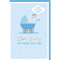 Geburt Baby Freudiges Ereignis Karte mit Umschlag...