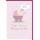 A Geburt Baby Freudiges Ereignis Karte mit Umschlag Kinderwagen Prinzessin