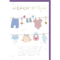 Geburt Baby Freudiges Ereignis Karte mit Umschlag...