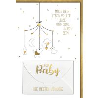 Geburt Baby Freudiges Ereignis Geldkarte Karte mit...
