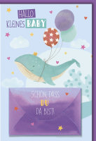 Geburt - Baby - Freudiges Ereignis - Geldkarte - Karte...