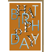 Geburtstag Glückwunschkarte Happy Birthday,...