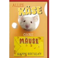 Geburtstag Geldkarte Glückwunschkarte Alles Käse