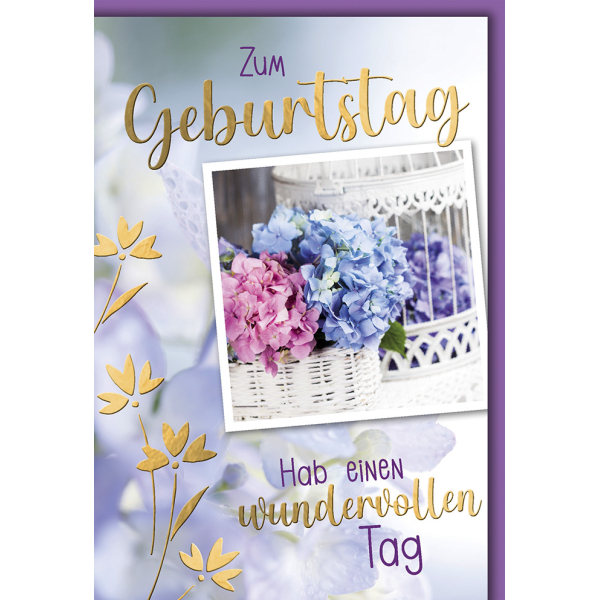 Tischläufer Hortensien Design – 84 X 122 Cm, 100% Polyester, Waschbar