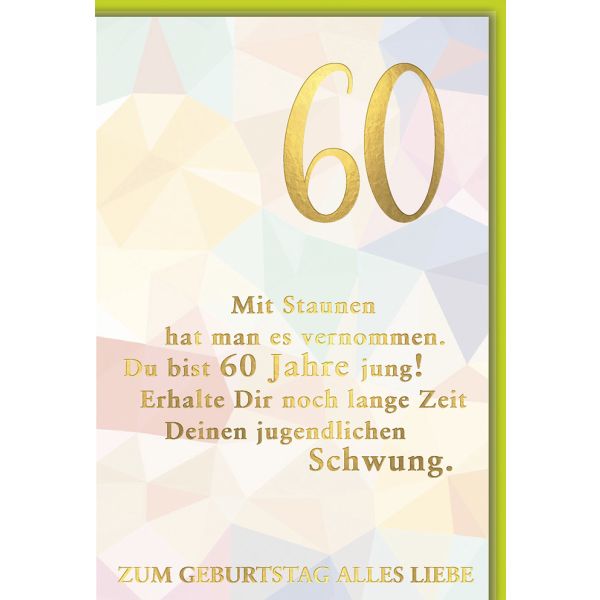 Wunsche 60 Geburtstag